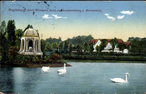 49 Ak Magdeburg Elbe, diverse Ansichten, kleinformatig