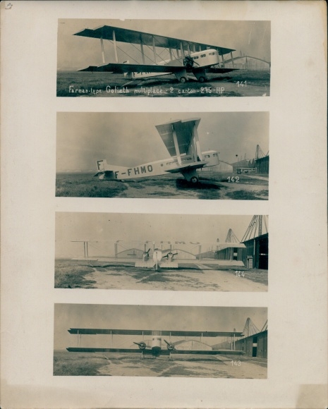 Photo French military aircraft, Farman F60 Goliath, F-FHMO