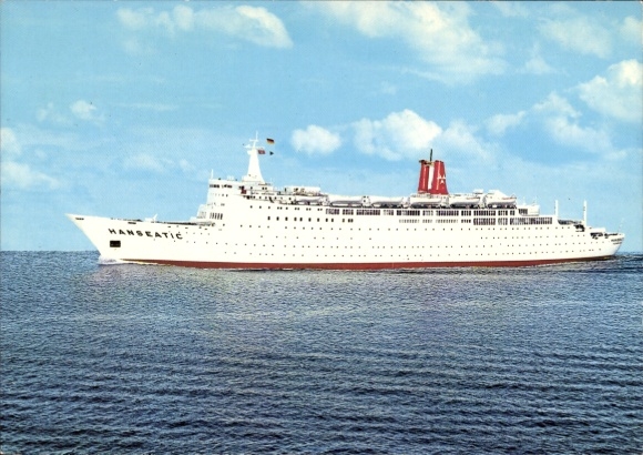 Ak-stoomboot TS Hanseatic, Duitse Atlantic Line
