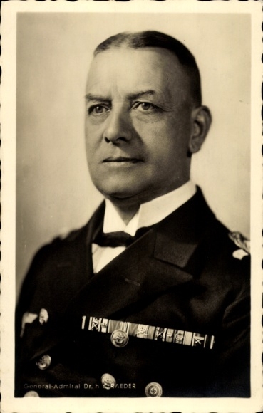 KP Portret Wielkiego Admirała Ericha Raedera, Kriegsmarine