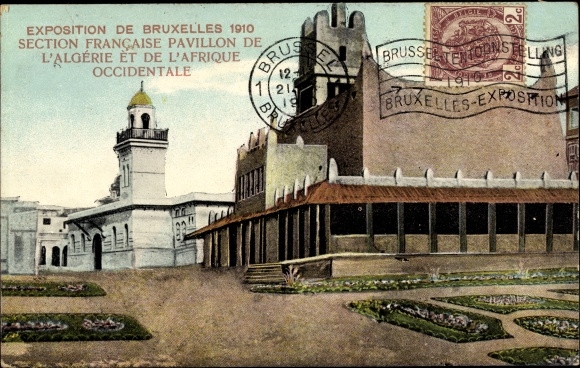 PC Bruxelles Brussels, World Exhibition 1910, Section Francaise