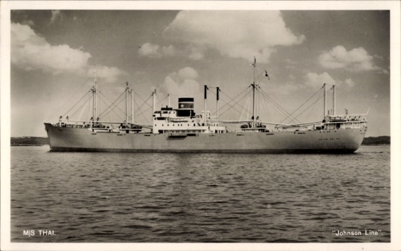 Ak-vrachtschip M/S Thai, Johnson Line