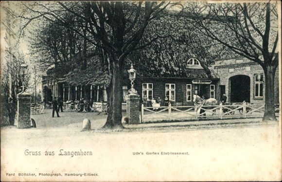 PC Hamburg North Langenhorn, Ude&#39;s garden establishment, carriage