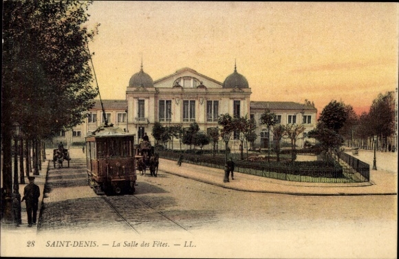 Postcard Saint Denis Seine Saint Denis, La Salle des Fetes