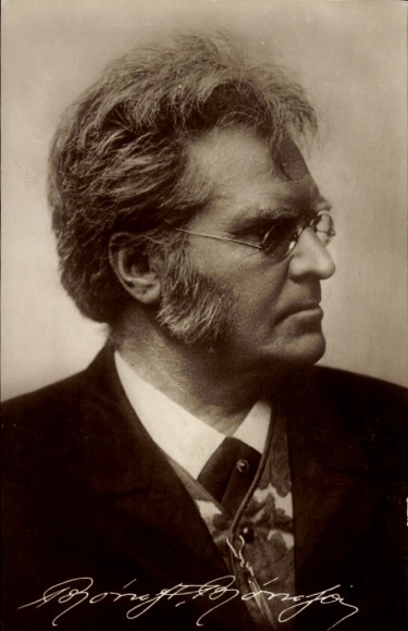 Postcard Bjørnstjerne Martinius Bjørnson, Norwegian poet, writer and politician