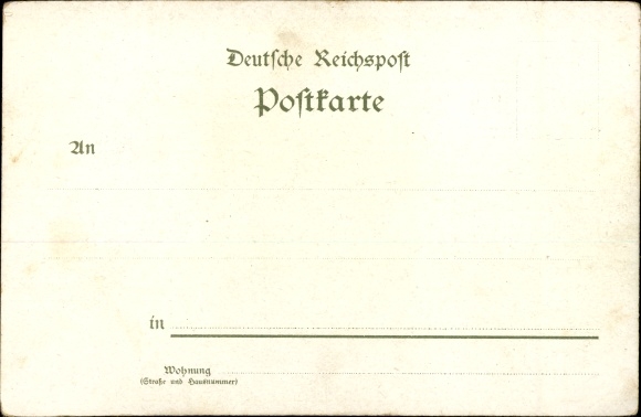 litho Fritz Triddelfitz, Fritz Reuter, Ut mine Stromtid