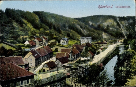 Ak Rübeland Oberharz am Brocken, Totalansicht