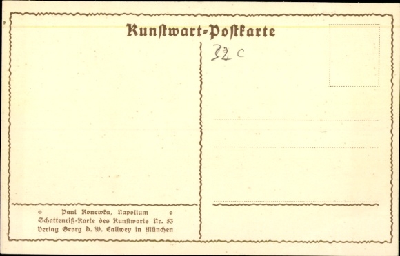 Papiersnitkunstenaar Ak Konewka, P., Napolium, kinderen, springjack
