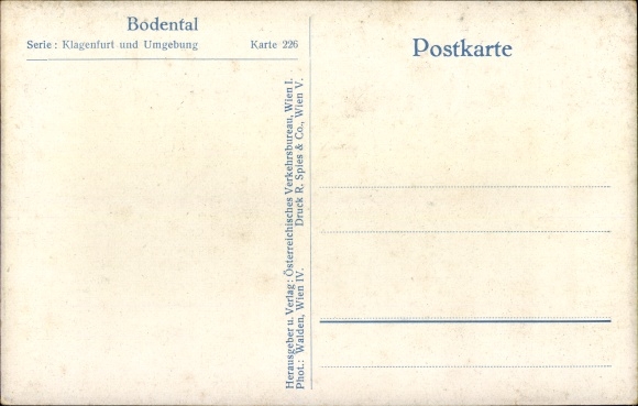 PC Bodental in Carinthia, local motif