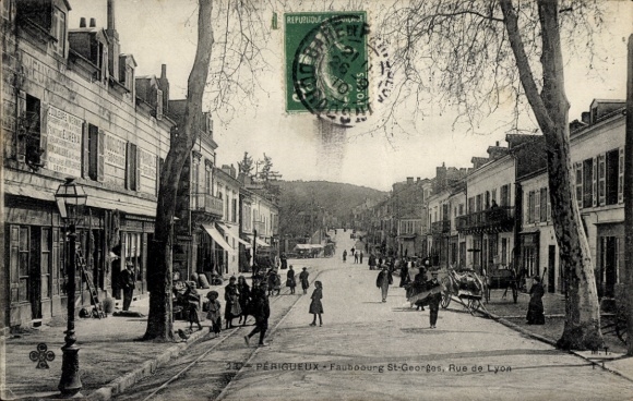 PC Périgueux Nouvelle-Aquitaine Dordogne, Faubourg St-Georges, Rue de Lyon
