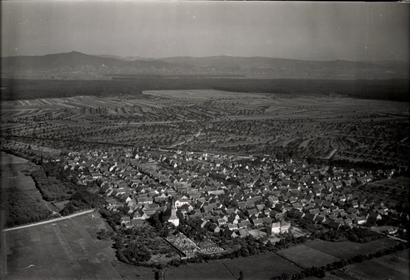Photo Groß Rohrheim in Hesse, aerial photograph