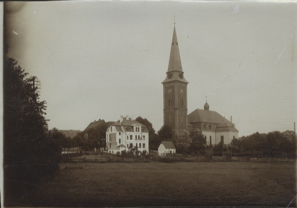 Original photo Soltau, St. John's Church, around 1900