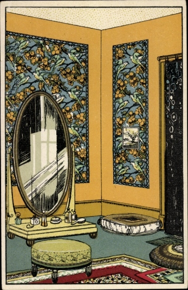 Ansichtkaart Paris XV., Rochefort Wallpapers, 18 Avenue Pasteur
