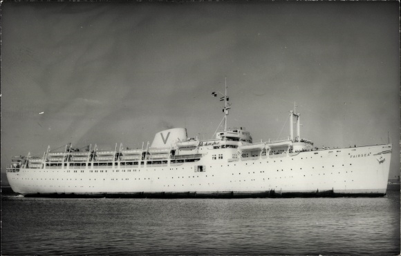 Photo steamer Fairsea, Sitmar Cruises