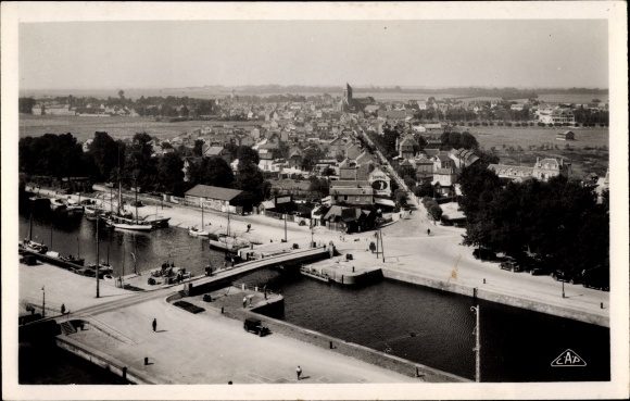 Postcard Ouistreham Riva Bella Calvados, Panorama of the ville