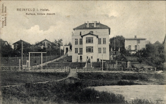 Postcard Reinfeld in Holstein, Kurhaus