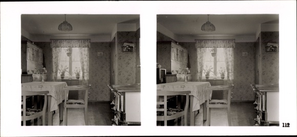 Stereo Raumbild Foto Die NS-Musterbetriebe 1937-38 Nr. 112 Rudolf von der Linde Kohlengroßhandlung