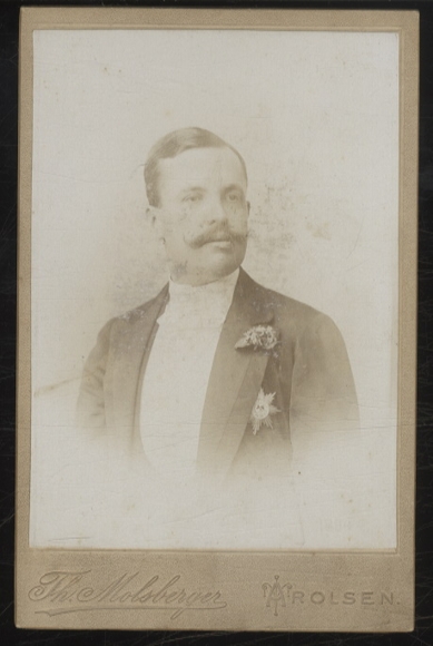 Cabinet Photo Prince Friedrich of Waldeck-Pyrmont