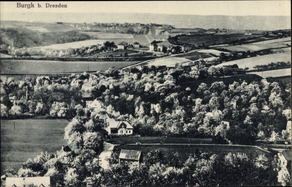 PC Burgk Freital in Saxony, total view
