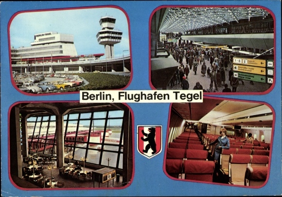 PC Berlin Tegel, airport, TXL, tower, interior of the aircraft