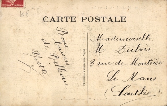 Ak Bellevue Hauts de Seine, La Grande Rue