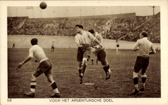 PC Amsterdam, Olympic Games 1928, football, Argentina