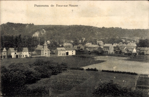 CPA Foos sur Meuse Bogny-sur-Meuse Ardennes, Panorama