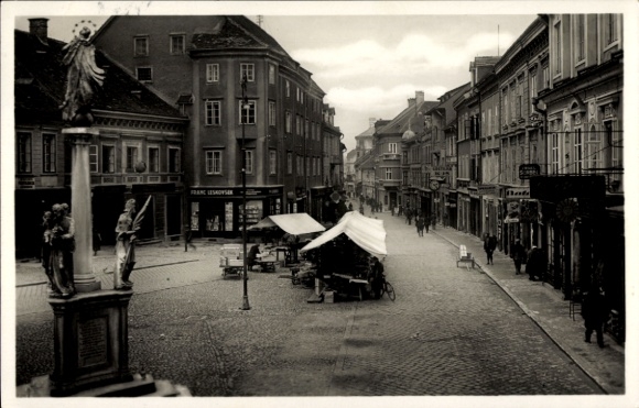 Ak Celje Cilli Slowenien, Straßenpartie, Hauptstraße