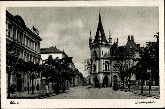 If Košice Kassa Kaschau Slowakei, Jakab palato