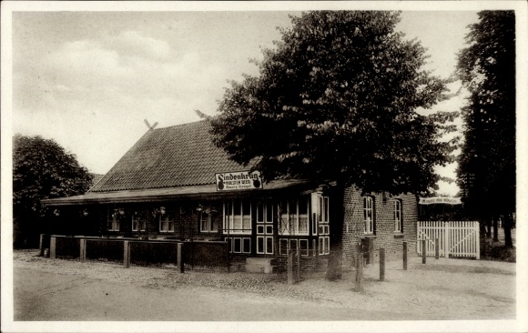 Postcard Kröppelshagen Fahrendorf in Lauenburg, Lindenkrug