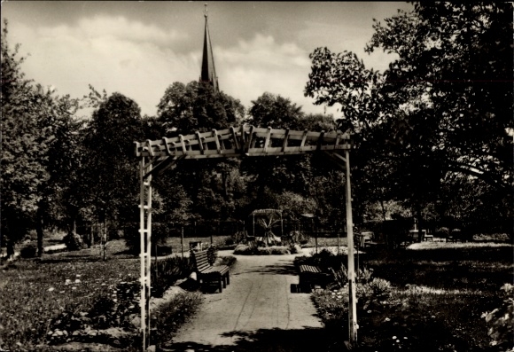 Ak Geringswalde Sachsen, Park