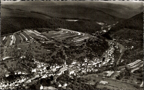 Ak Weidenthal in der Pfalz, Fliegeraufnahme