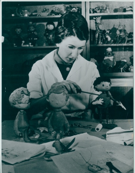 Photo Our Sandman, Sandman, GDR children&#39;s television, doll maker