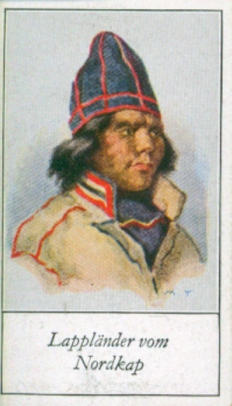 Collective picture The peoples of Europe, a contribution to racial science, 227 Laplanders from the North Cape