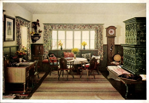 Ak Obersalzberg Berchtesgaden in Oberbayern, Berghof Wachenfeld, Landhaus des Reichskanzlers Hitler
