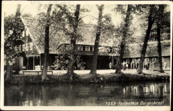 Photo Postcard Dolgenbrodt in der Mark, FDGB holiday home