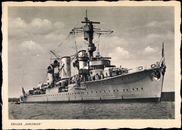 PC Deutsches Kriegsschiff, Karlsruhe, Kreuzer, Kriegsmarine
