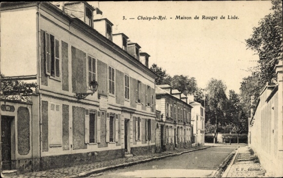 Postcard Choisy le Roi Val de Marne, Maison de Rouget de Lisle