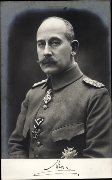 PC Max von Baden, portrait, medal