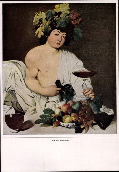 Collection picture The painting of the baroque, Michelangelo Caravaggio, Bacchus