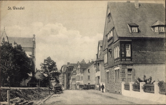 PC Sankt Wendel in Saarland, street section