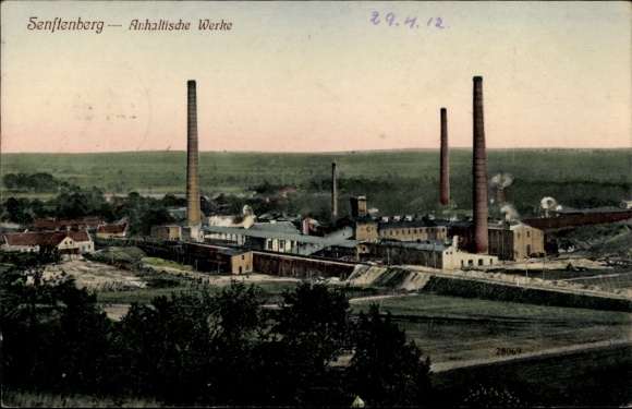 KP Senftenberg na Dolnych Łużycach, Anhaltische Werke