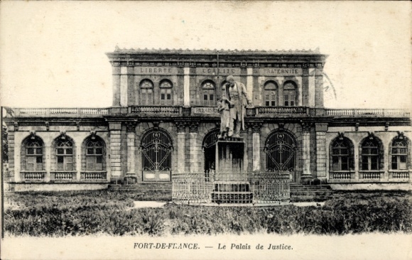 Ak Fort de France Martinique, Justizpalast