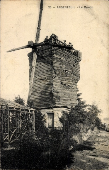 Ak Argenteuil Val d'Oise, Le Moulin