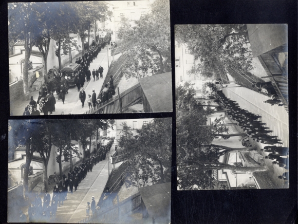 Photo album Greiz 85 original photos 1900-1922 Zeppelin flooding funeral Prince Heinrich XXII. re