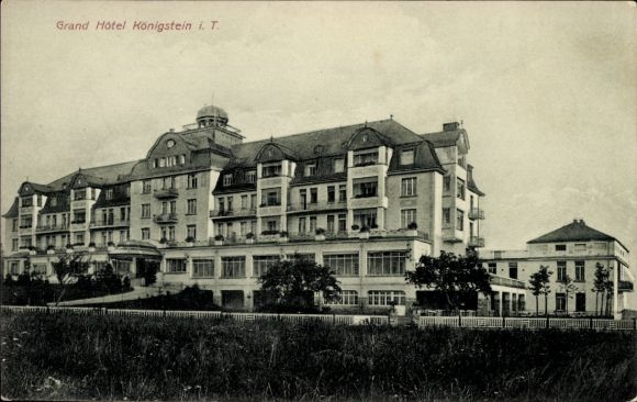 Postcard Königstein im Taunus, Grand Hotel large building view, no people, no symbols