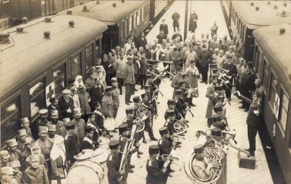 PC Örebro Sweden, Royal Life Regiment Grenadier Music Corps, Invalid Day 1917