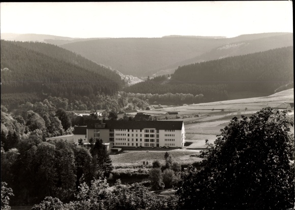 Postcard Bad Berleburg, naturopathic clinic Odeborn