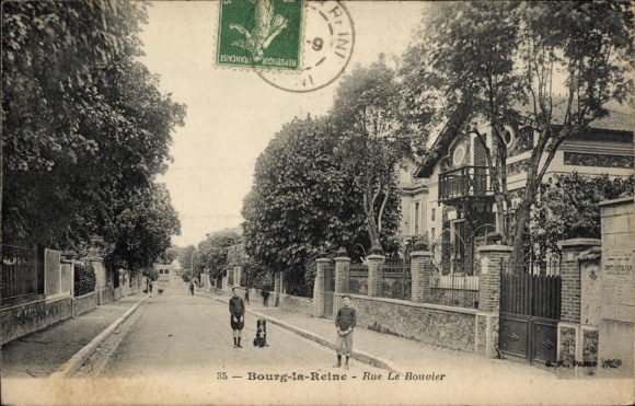 Ak Bourg la Reine Hauts de Seine, Rue Le Bouvier
