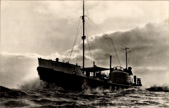 Postcard Motorreddingboot Brandaris